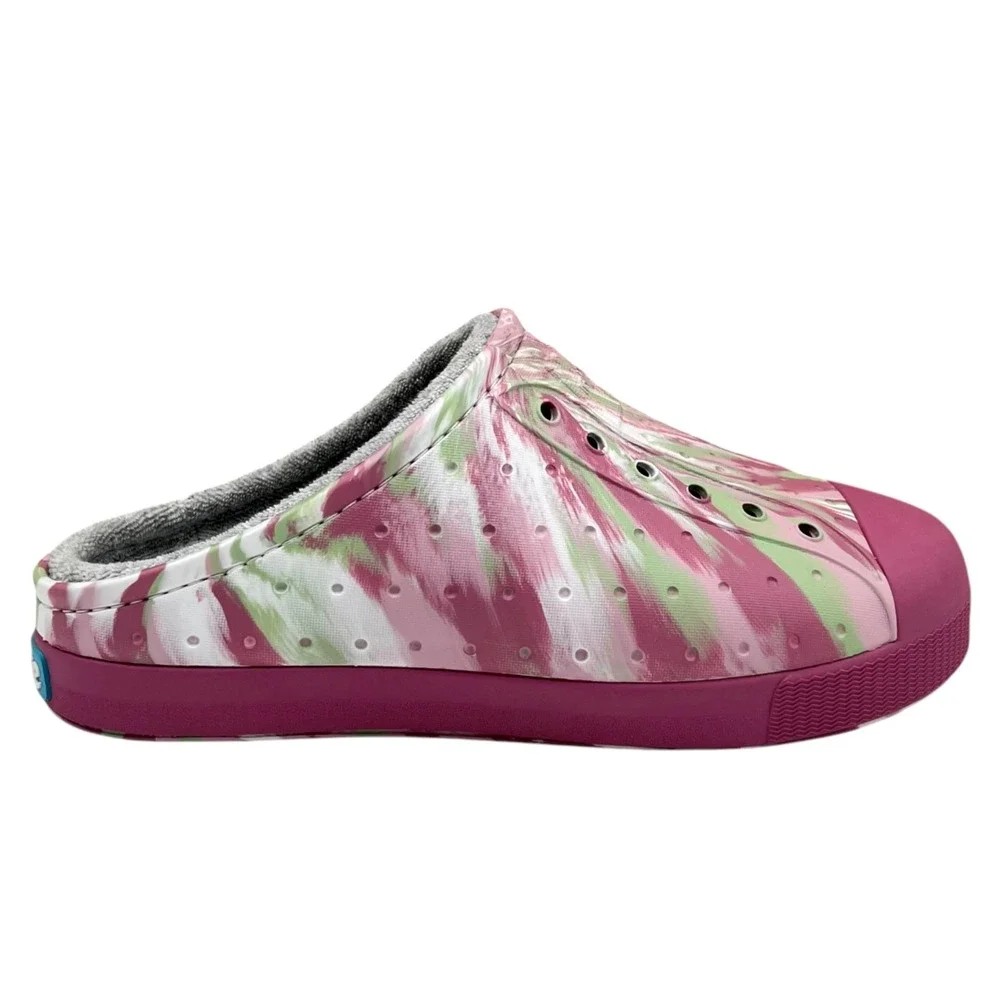 Native Youth Big Girls Jefferson French Terry Slip-On Shoes Size 5 Twilight Pink